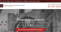 Desktop Screenshot of hgblawyers.com